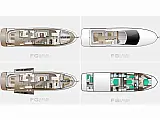 Galeon 640 Fly - Layout image