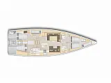 Hanse 588 - [Layout image]
