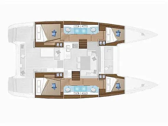 Lagoon 40 - Immagine di layout