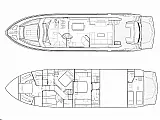 Sunseeker Manhattan 73 - Layout image