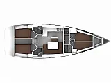 Bavaria Cruiser 46 /4cab - Immagine di layout