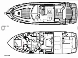 Sunseeker Predator 64 - Layout image