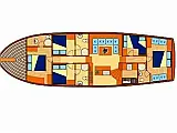 24M Luxury Gulet  - Layout image
