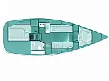 Sun Odyssey 319 - Layout image