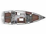 Bavaria  Cruiser 51 - [Layout image]