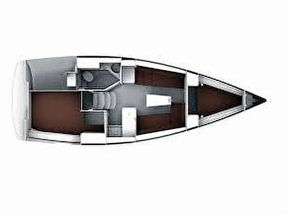 Bavaria Cruiser 34 Style - Layout image