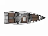 Bavaria 45 Cruiser - Layout