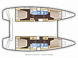 Lagoon 42  - Layout image
