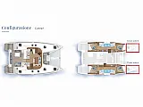 Lagoon 46 - Layout image