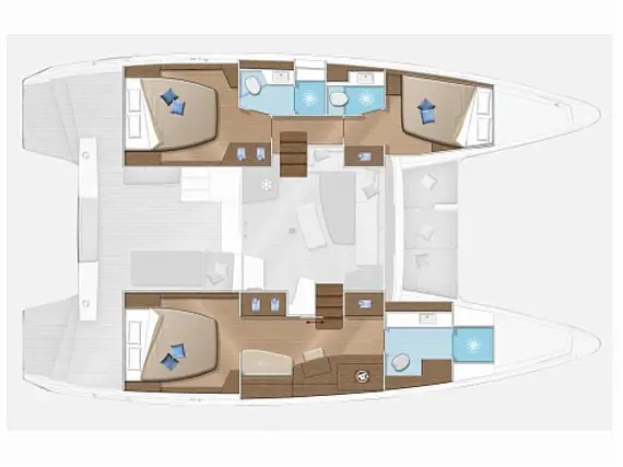 Lagoon 42 Owner's Version - Immagine di layout