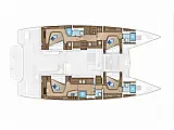 Lagoon 55 - Layout image