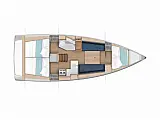 Sun Odyssey 350 - Layout image