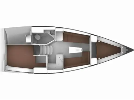 Bavaria Cruiser 34 - Layout