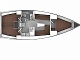 Bavaria Cruiser 37 - Layout image