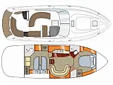 Sealine S 42 - Layout image