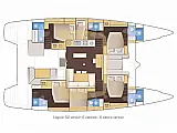 Lagoon 52 - Layout image