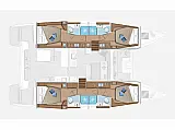 Lagoon 46 - Layout image