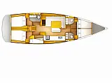 Sun Odyssey 519 - Layout image