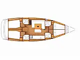 Sun Odyssey 479 - Layout image