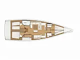 Dufour 520 GL - Layout image
