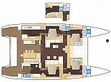 Lagoon 620 - Layout image