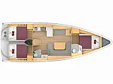 Bavaria C42 - Layout image