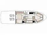 Fairline Squadron 50 - [Layout image]