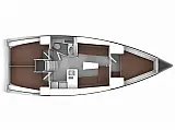 Bavaria 37 Cruiser_ANE - Layout image