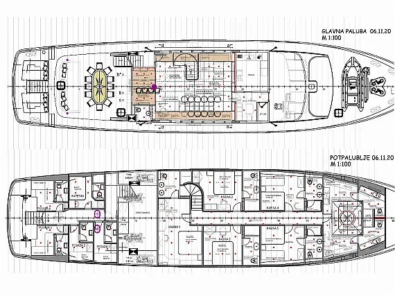 Luxury Sailing Yacht Love Story - Immagine di layout