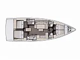 Dufour 470 - Layout image
