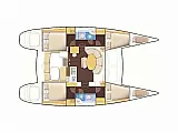 Lagoon 380 - Layout image