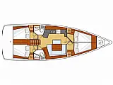 Oceanis 45 - Layout image
