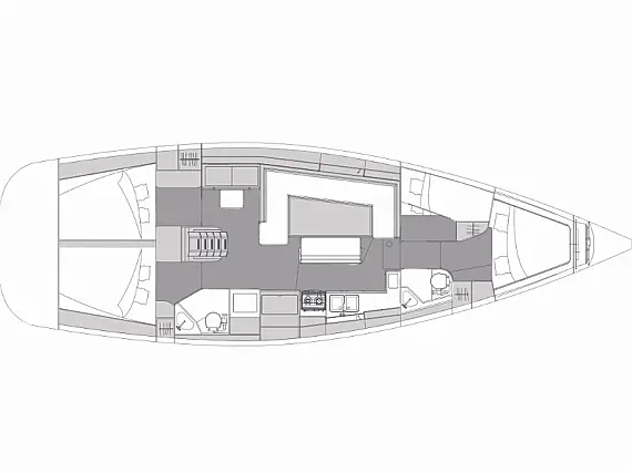 Elan Impression 45.1 - Layout image