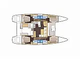 Lagoon 450S - Layout image