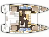 Lagoon 42 - Layout image
