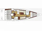 X-Yachts Xp44 - [Layout image]