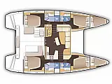 Lagoon 42 - Layout image
