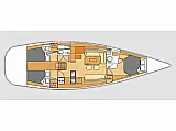 Beneteau First 50 - [Layout image]