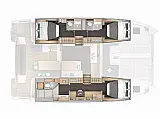 Lagoon 43 - OWNER VERSION - Layout image