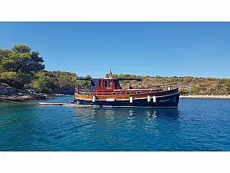 Classsic dalmatian boat - [External image]