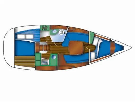 Sun Odyssey 32 - Immagine di layout