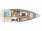 Bavaria Cruiser 33 - Layout image