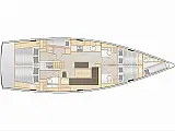 Hanse 508 - Layout image