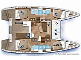 Lagoon 42 - Layout image