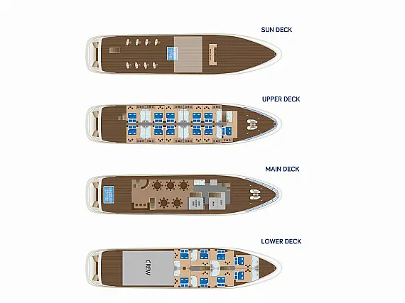 Luxury Motor Yacht - Immagine di layout