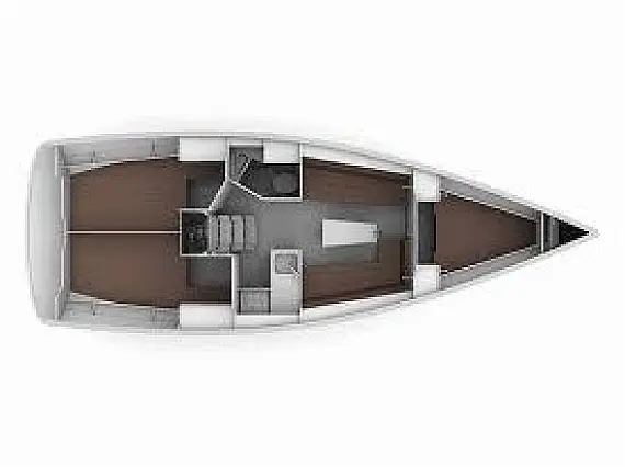 Bavaria Cruiser 34 Style - Immagine di layout