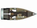 Dufour 382 GL - Layout image