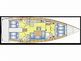 Bavaria 46 - Layout image