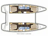 Lagoon 42 A/C & GEN - Layout image
