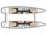 Lagoon 42 - Layout image